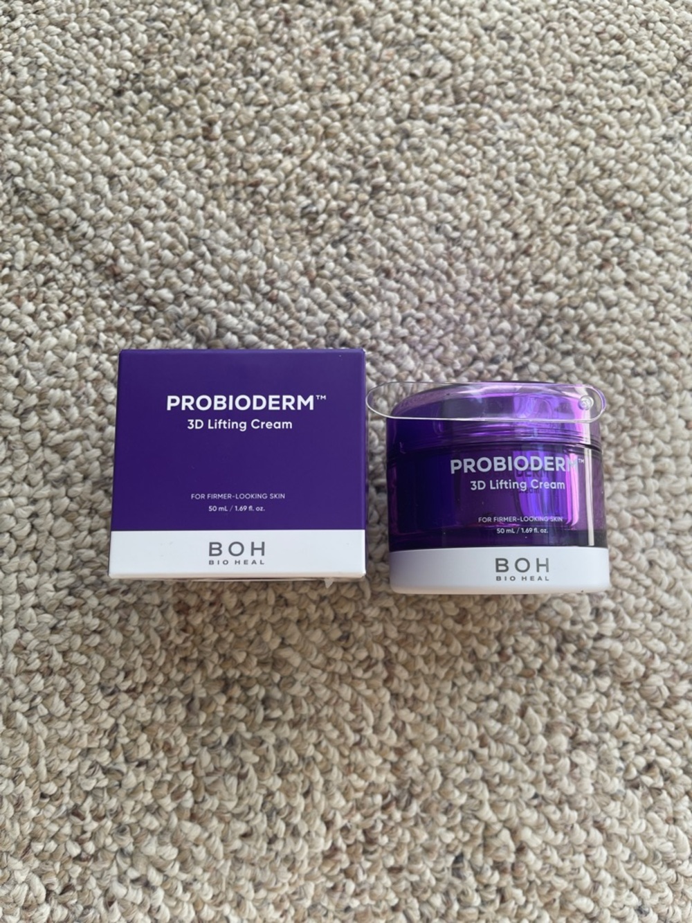 BOh Probioderm 3D Lifting Cream — Purple and White